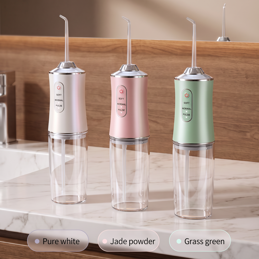 Cordless Water Flosser-Blast Out What Your Toothbrush Leaves Behind