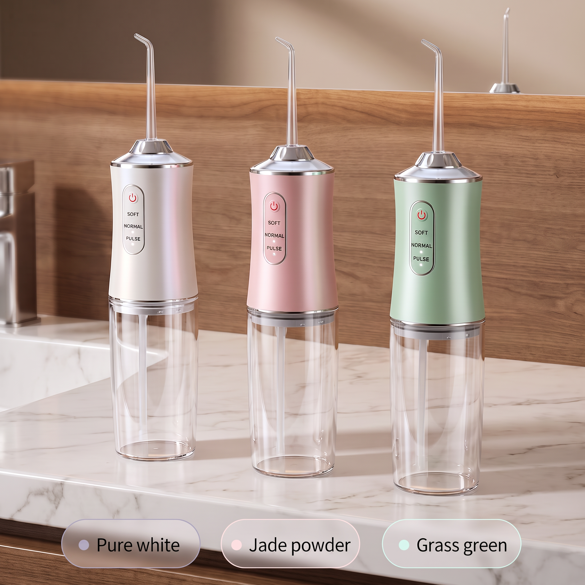Cordless Water Flosser-Blast Out What Your Toothbrush Leaves Behind